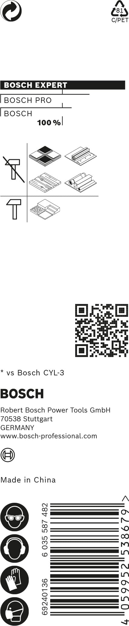 Bosch Professional Accessories 3x Expert Hex-9 Multiconstruction Delme Ucu Setleri (Beton, Yumuşak Döşemeler, Çelik, Yumuşak Ahşap, Plastik, 5-8 mm, Aksesuar Döner Matkap/Vidalamalar)