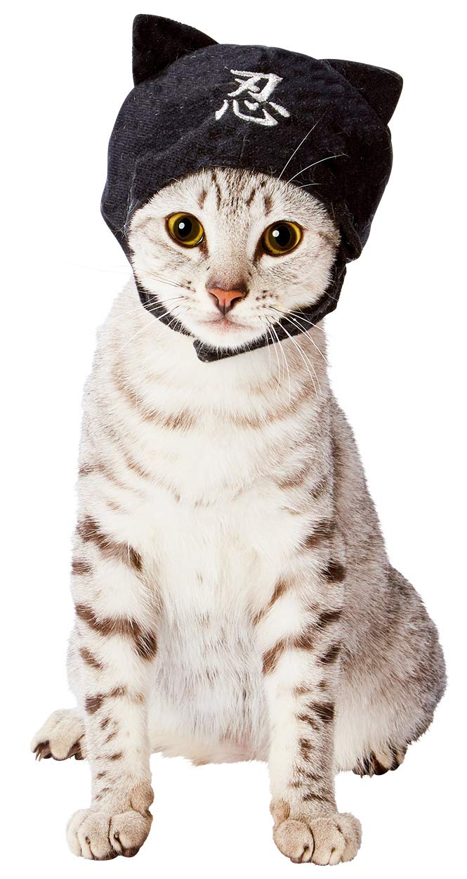 Amazon | ペティオ (Petio) 猫用変身ほっかむり 忍者 | ペティオ