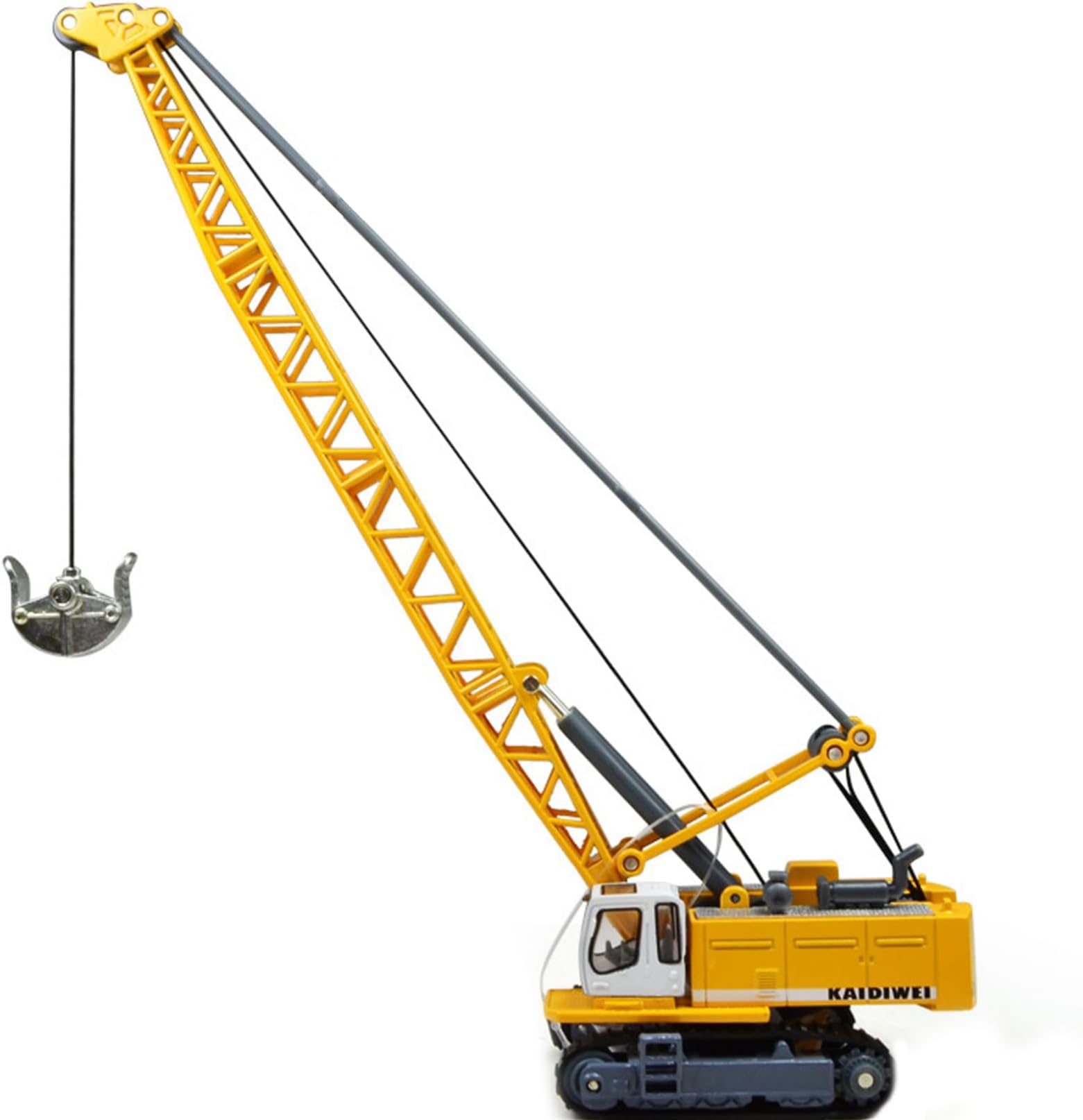 1:87 Ho Scale Tower Cable Crane All-Alloy Tower Cable Excavator Simulated Train Railway Model Scene Decoration Trains Accessories Vehicle Toy Models, Toys