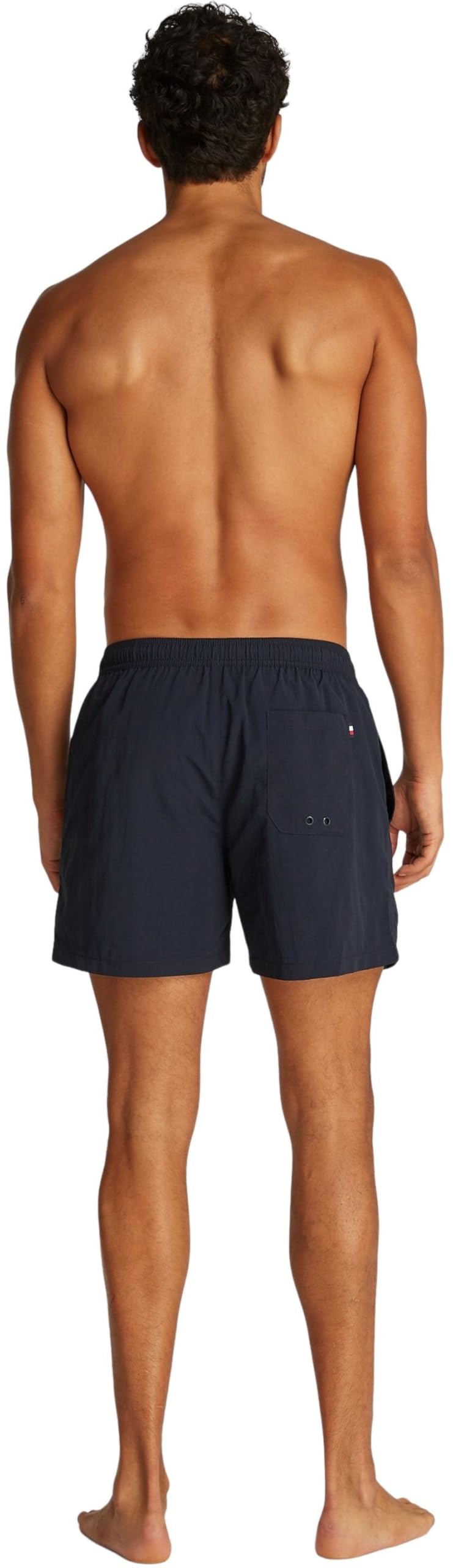 Tommy Hilfiger Men’s Medium Drawstring Swim Shorts with Logo