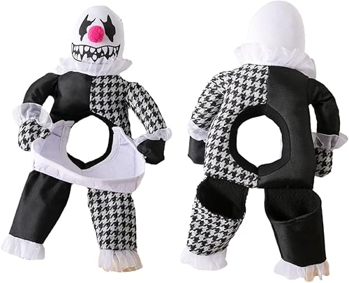 Miniatura 5 de Roctocesy Disfraces de Halloween para perros y mascotas, divertidos, fantasma, cosplay, ropa de fiesta, ropa de diablo con cabeza de cachorro