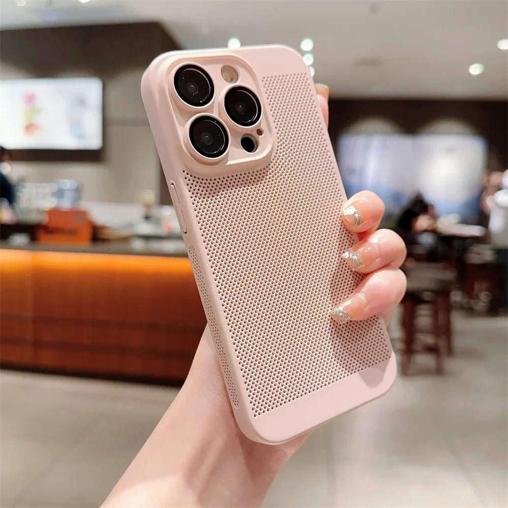 Coque anti-surchauffe pour iPhone 12 Pro avec vitre anti-rayures