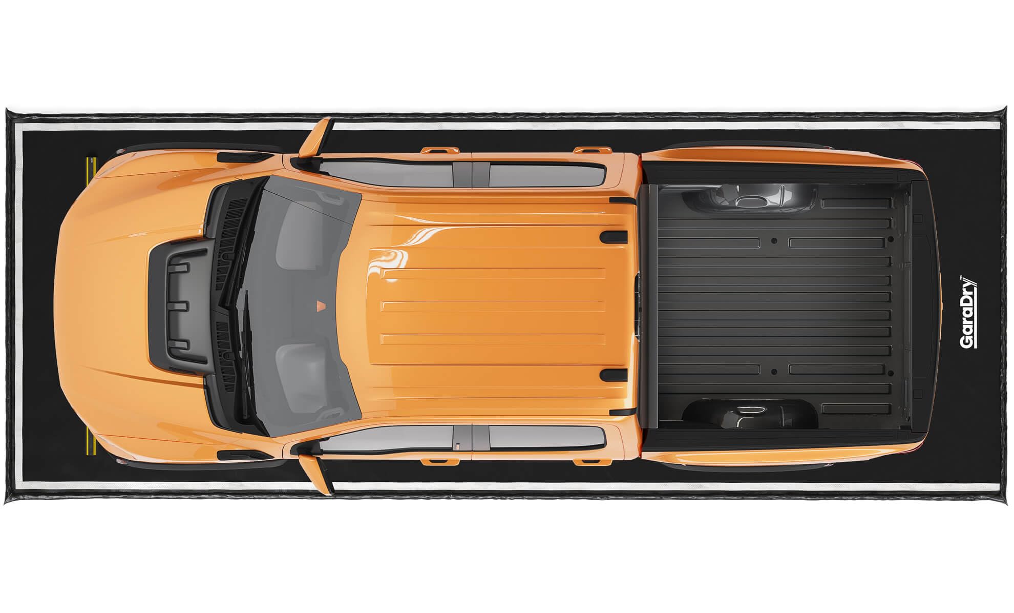 GaraMat Garage Floor Vehicle Containment Mat 8ft 6ins x 22ft