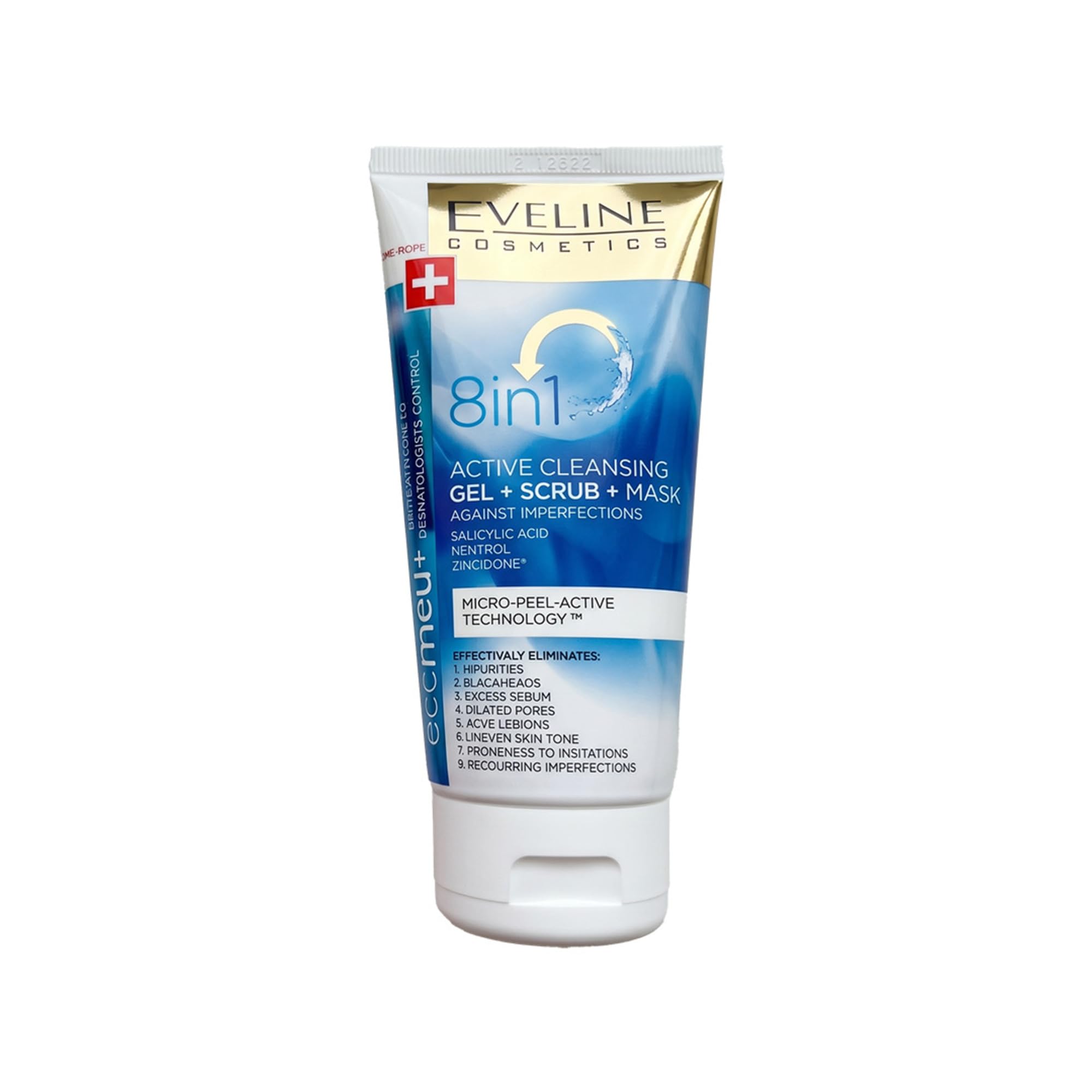 Eveline 8-in-1 Deep Cleansing Active Gel for the Unevenness Facemed + 150 ml