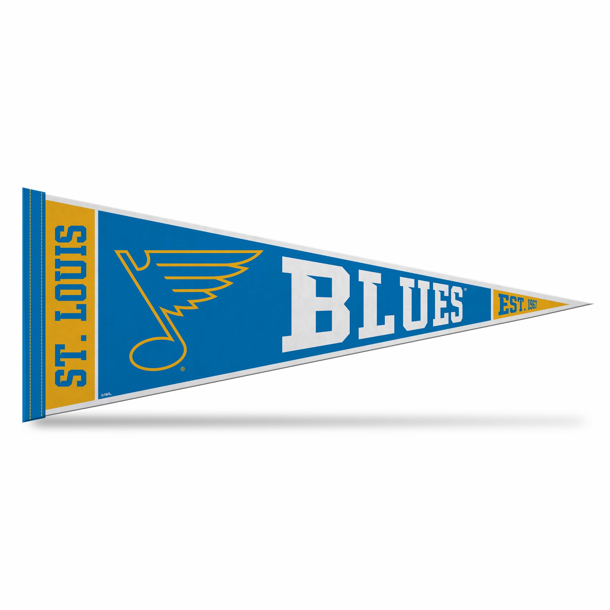 Rico Industries NHL Hockey 12" x 30" Felt Wall Décor Pennant - Great for Home/Bed Room/Man Cave Décor