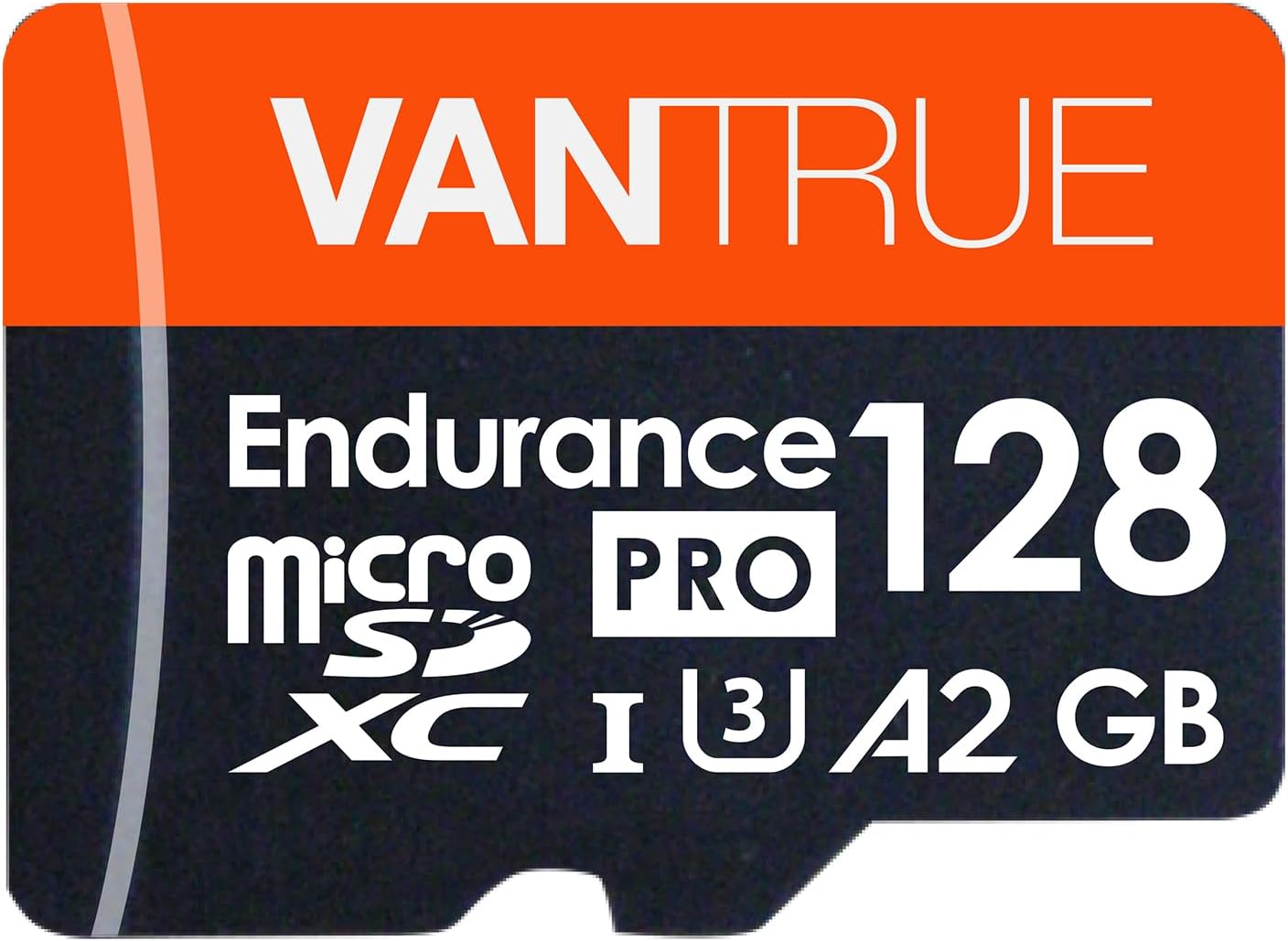 VANTRUE 128GB Micro SD Card U3 High Speed Class 10 UHS-I microSD Memory Card 4K UHD Video Recording Micro SD Card Drive Recorder Action Camera Surveillance Camera