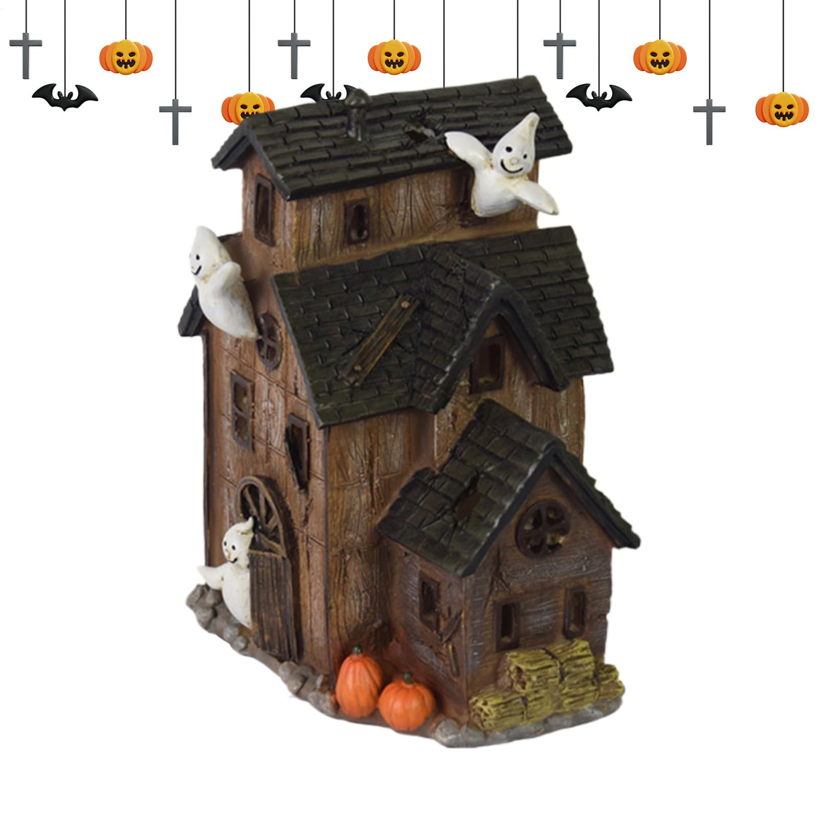Halloweenowa Wioska Halloween Dekoracje Straszne Ozdoby Stołowe