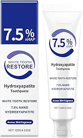 Creme Dental Generisches Hydroxyapatite, Creme Dental sem Flúor para Dentes Sensíveis-120g (1pcs)