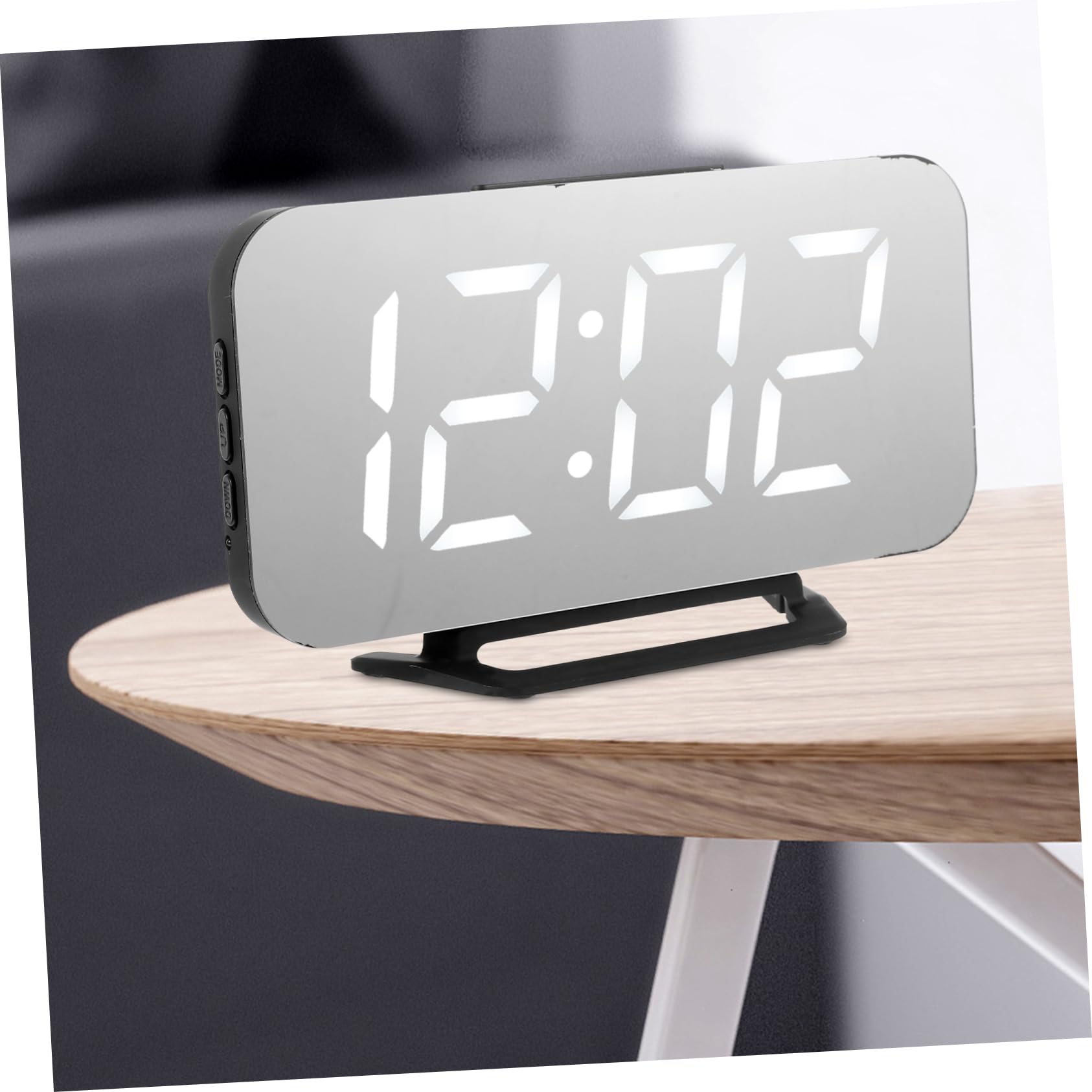 Cabilock Despertador Electrónico Digital con Pantalla Led Grande Función De Repetición Regulador De Intensidad y Superficie Reflectante para Uso Mesilla De Noche