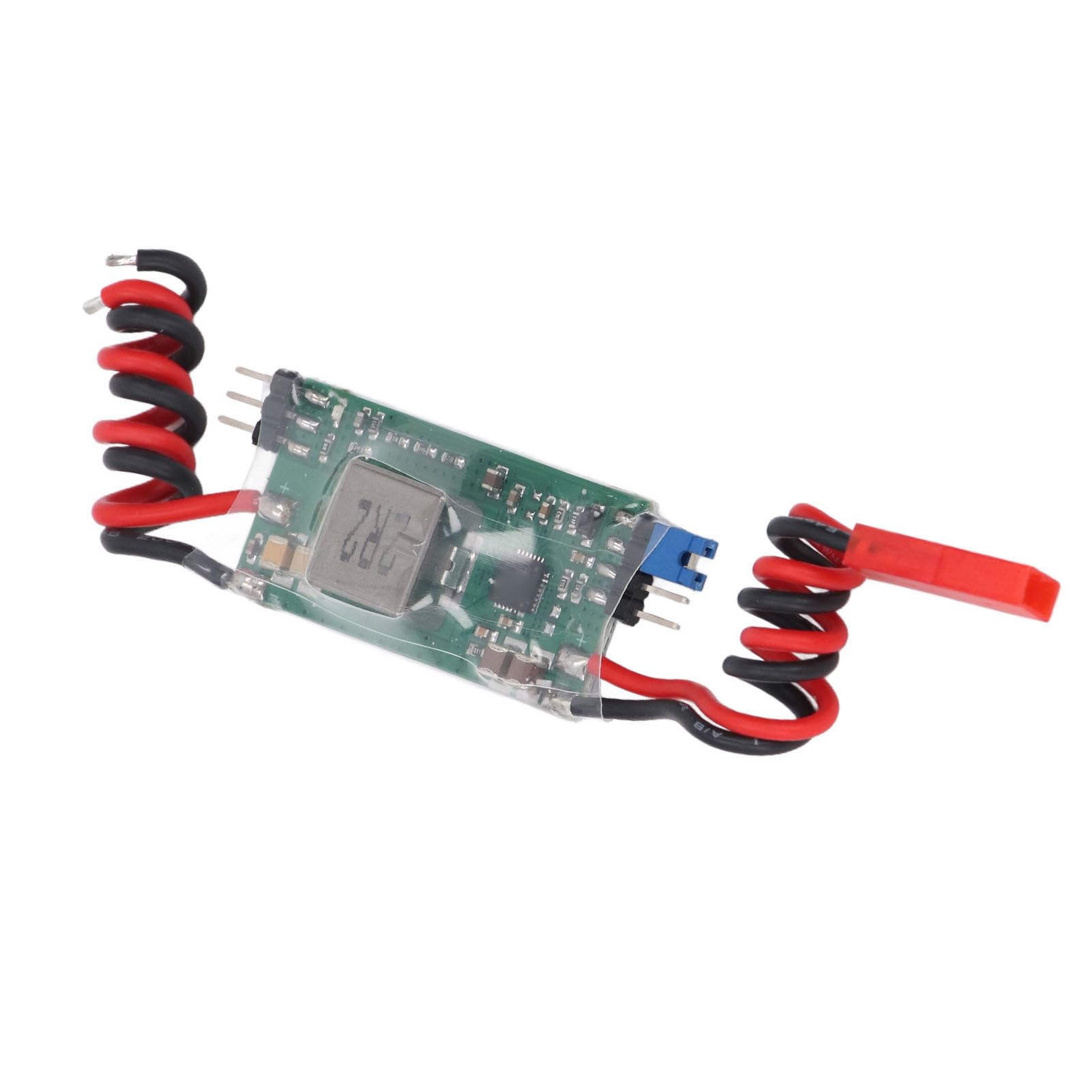 Modulo regolatore di tensione UBEC 8A - Rettificazione sincrona ad alta efficienza - Ingresso 7 V-25,5 V - Ideale per elicotteri RC e uso multi-servo - Dimensioni compatte da