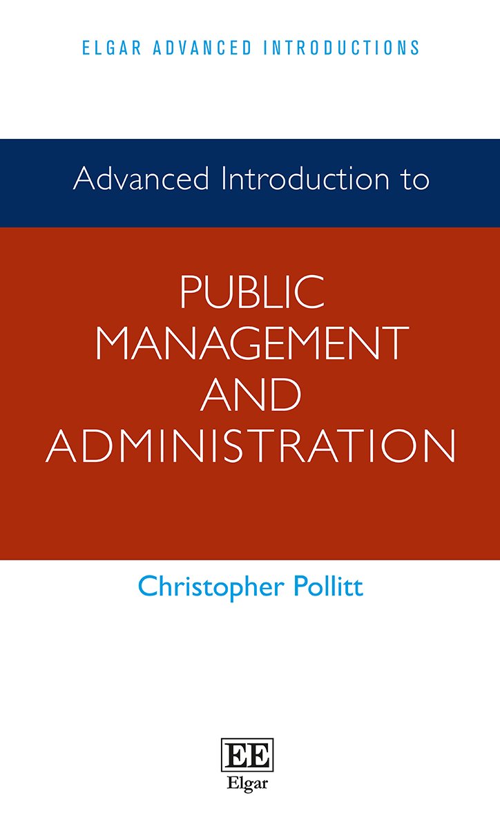 Advanced Introduction to Public Management and  by Christopher Pollitt PAPERBACK