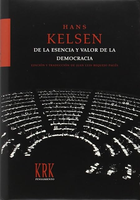 Portada de De la Esencia y Valor de la Democracia