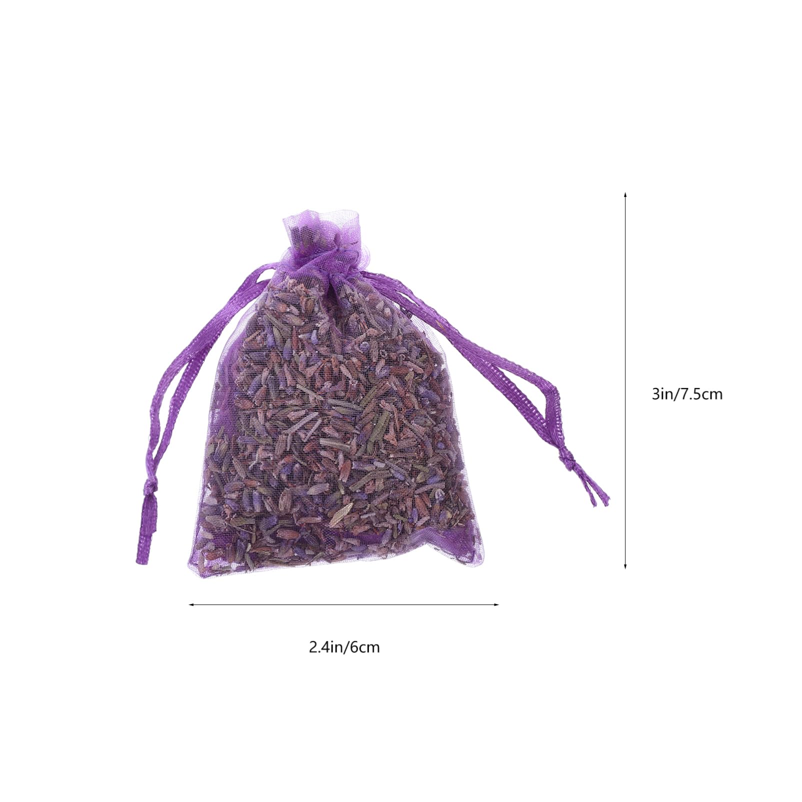 Cabilock 4 Sätze Lavendelsäckchen Duftend Beutel Für Lavendel Leer Schrankerfrischer Lavendelbeutel Duftsäckchen Set Beutel Mit Blumensäckchen Beutel Zum Aufhängen Gittergewebe 12 Stück * 4