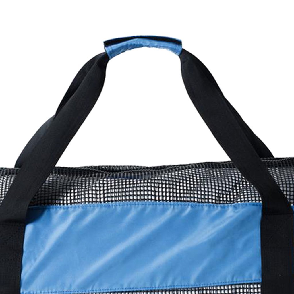 Sac de plongée grande capacité en maille filet Sac à main Sac à bandoulière pour entraînement de natation, plongée avec tuba