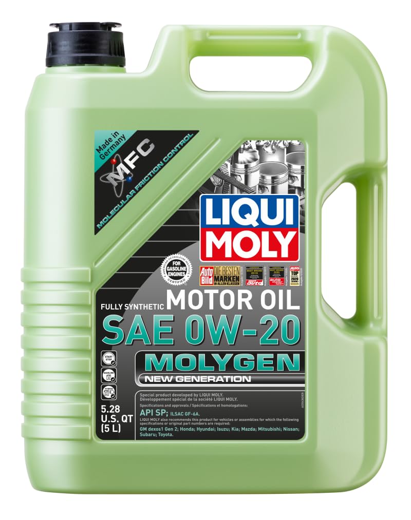 Amazon.com: Liqui Moly Molygen New Generation SAE 0W-20 |Full