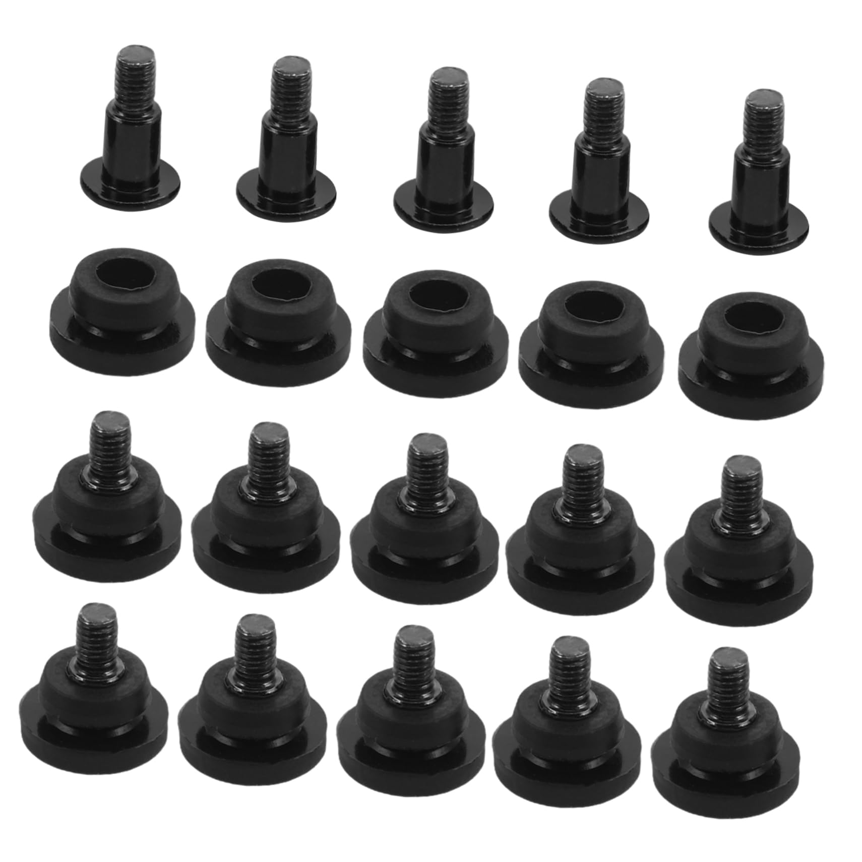 ARTIBETTER 30Pcs Shock Absorption Screws Kit for SSD Vibration Control Fasteners for PC Cases and DIY Storage Durable Computer Hard Drive Accessories
