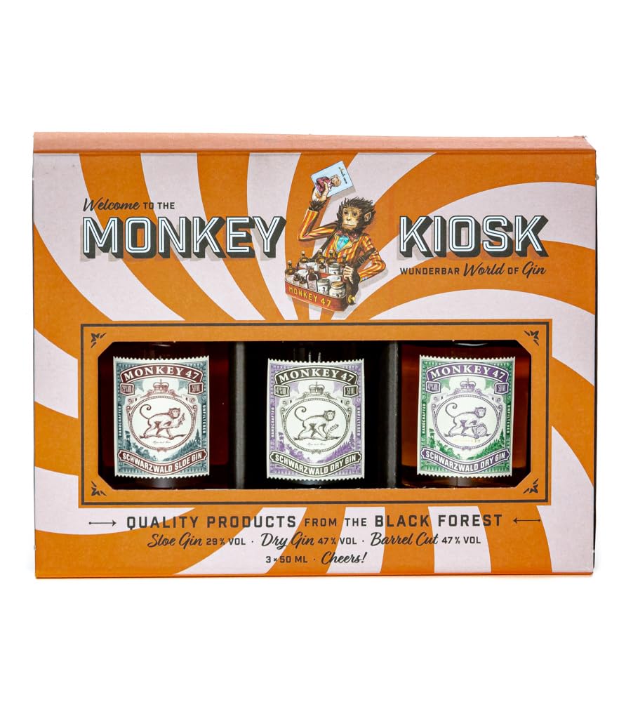 Monkey 47 Pack Miniaturas Ginebra - 3 x 50 ml
