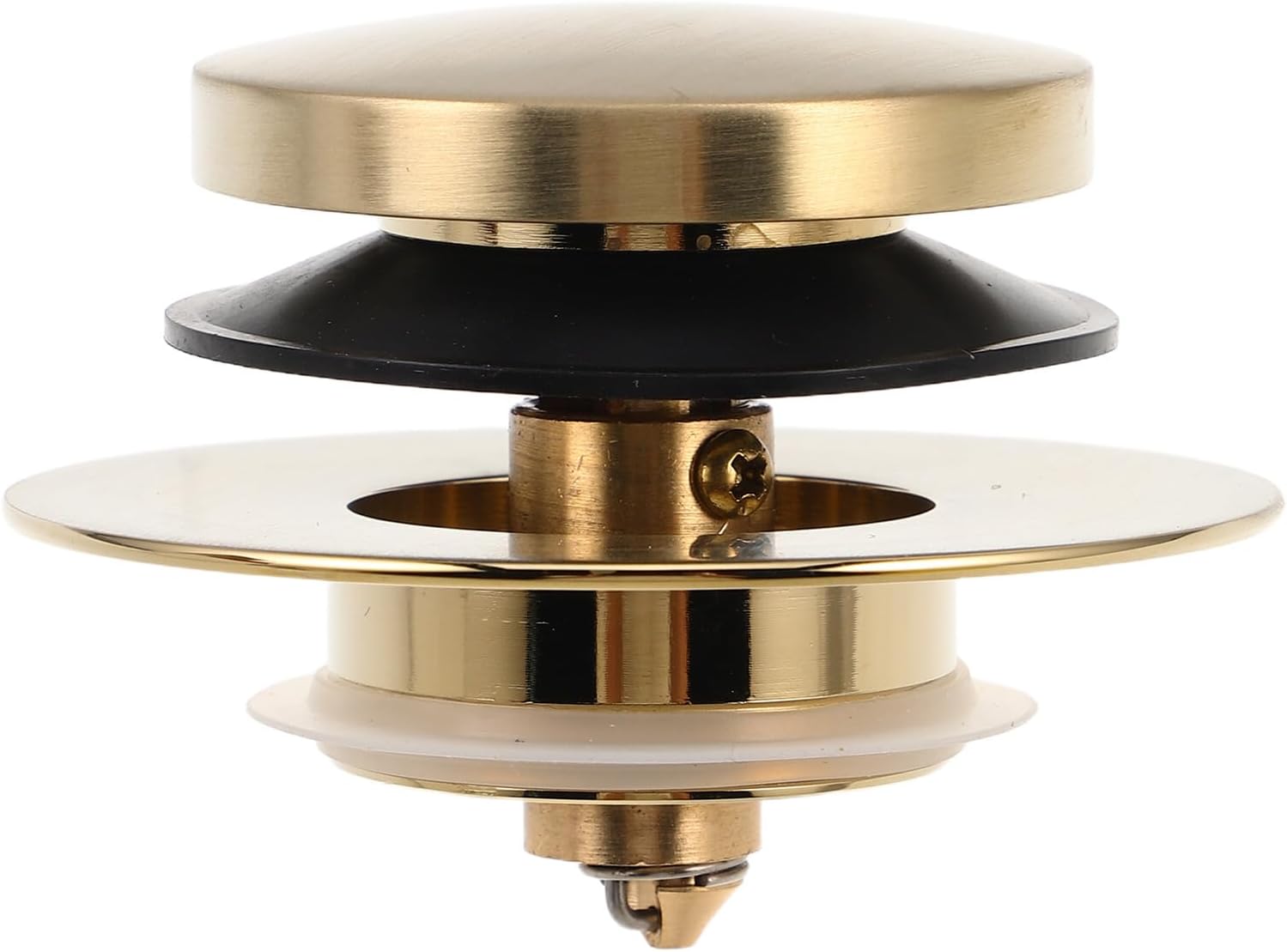 MAGICLULU Bathtub Drain Stopper Brass Pop-up Plug Copper Drain Stopper Replacement Preventing Odor