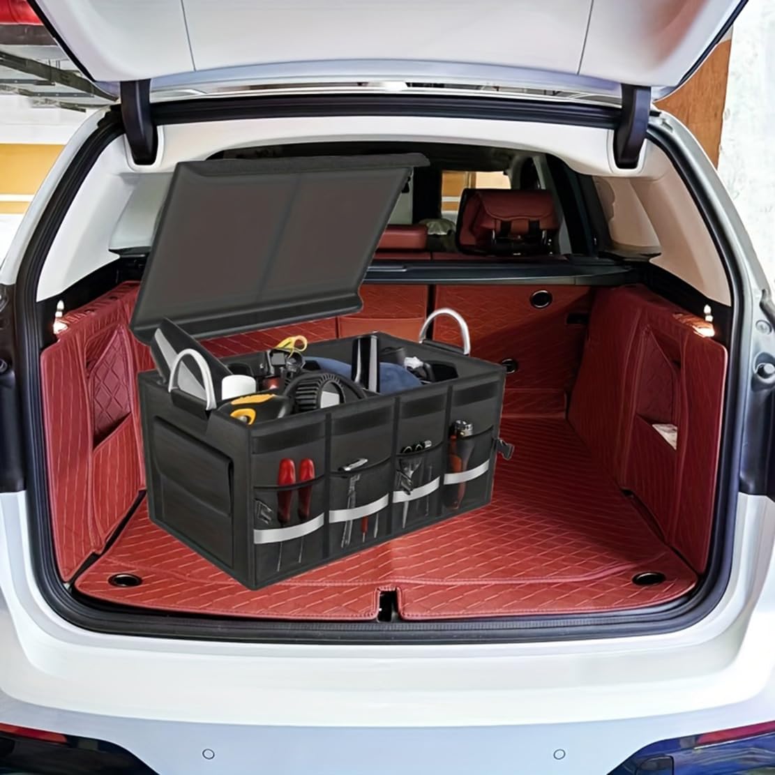 Kofferraum-Organizer, kompatibel mit VW Golf Cabriolet/Sportsvan, Autozubehör