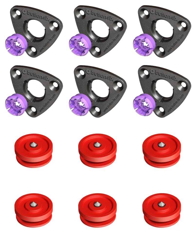 Button Fix Type 3 Bracket x6 + 6 Marker Tools