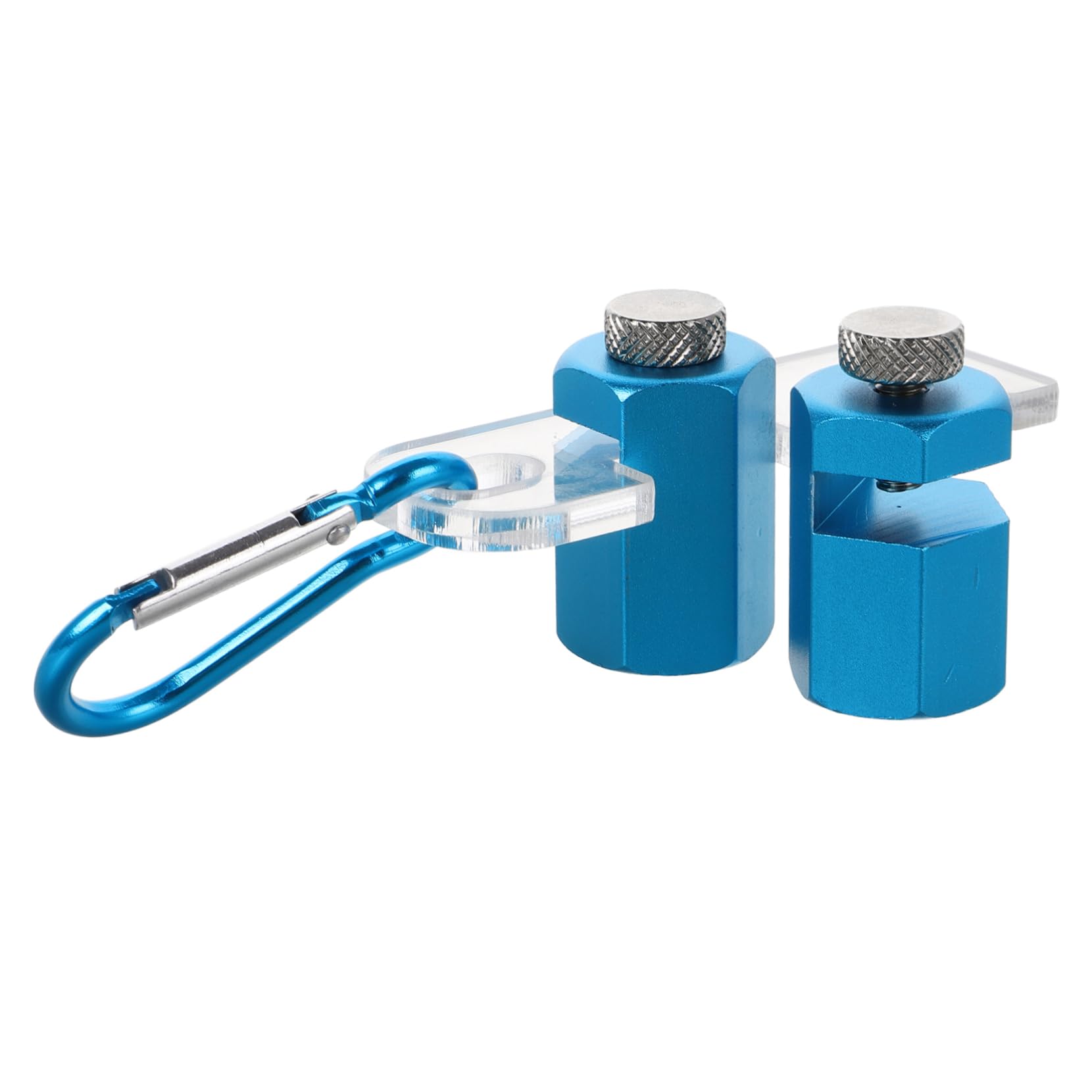 DOITOOL Stair Gauge Knob Tool Flat Design Stair Gauge Clamp Metal Stringer Layout Tool Woodworking Gauge Set