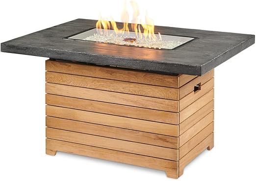 The Outdoor Greatroom Company Darien Gas Fire Pit Table