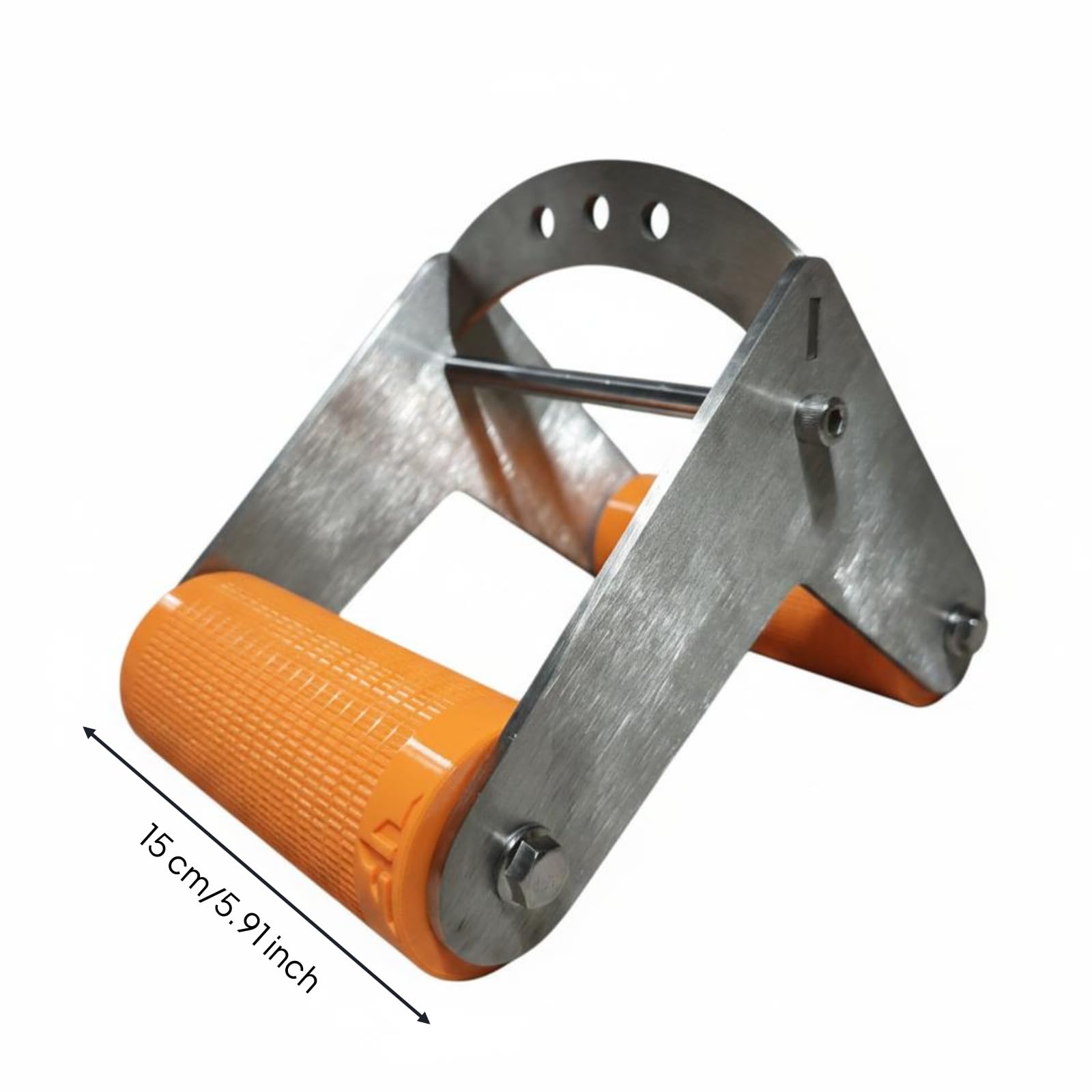 perfk Entrenador de Antebrazo Mango de Gimnasio Neutro Asidero de Tracción Agarre para Construcción Metálica Resistente con Textura Elevada Que Mejora la, 4cm Sin Correa De Conexión