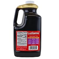 Vista 3 de Luzianne Concentrado de té helado, sin azúcar, solo agrega agua, botella de 64 onzas líquidas (paquete de 6)