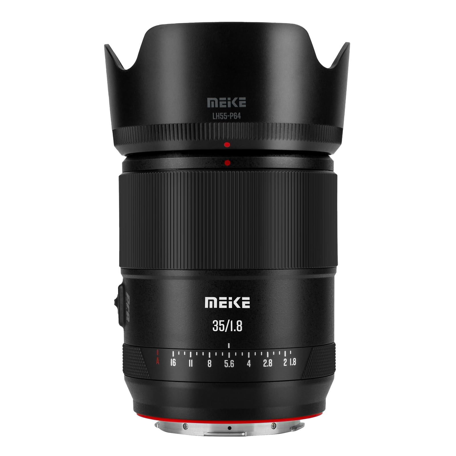 Meike Pro Objectif autofocus Grand Angle 35 mm F1.8 AF STM Plein Format Portrait 8K Haute résolution Compatible avec appareils Photo Panasonic Lumix Sigma Leica L-Mount S1H S1 S5 S5 Mark II S1R S9 SL
