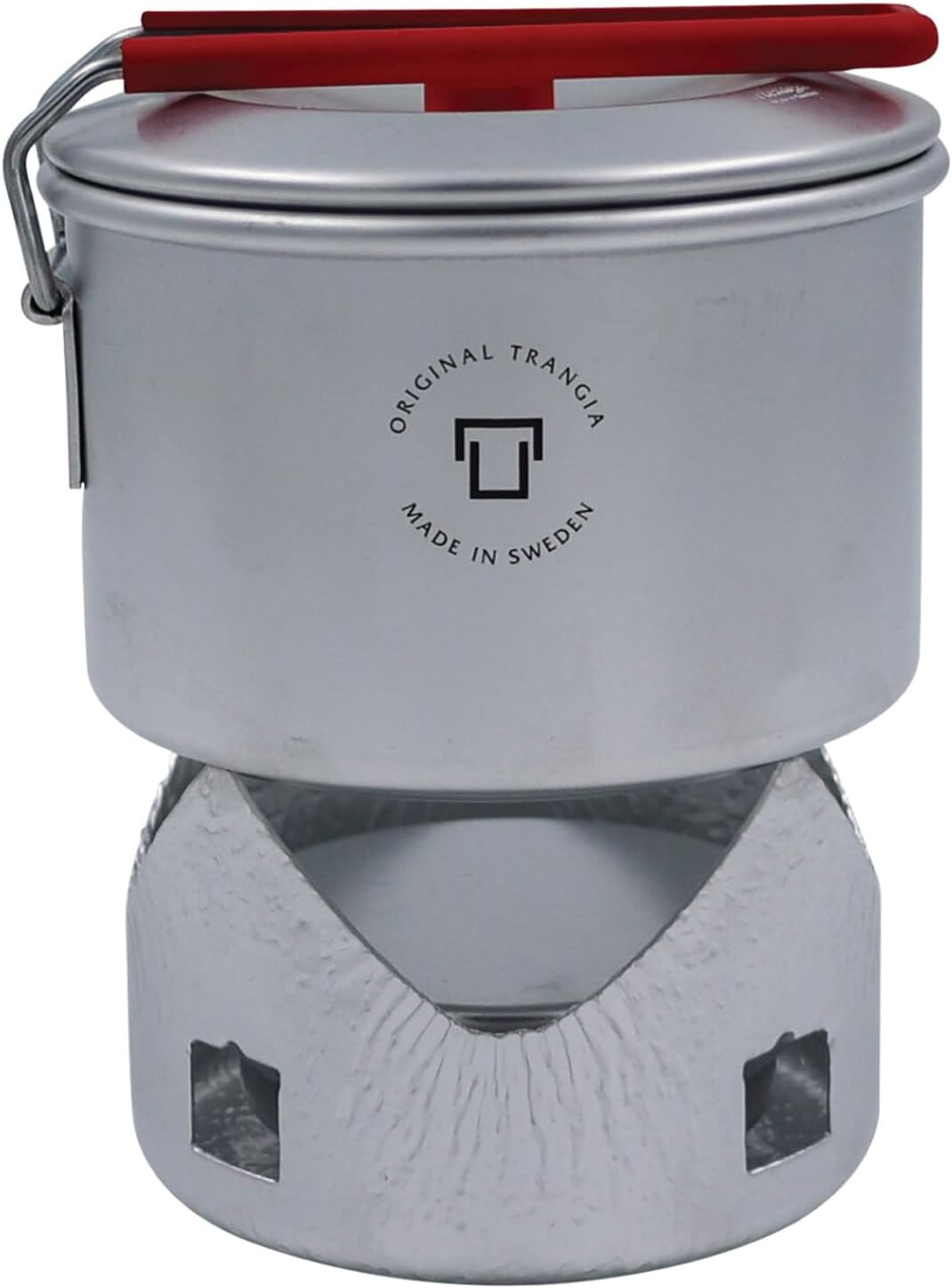Trangia Micro Light Ultralite Compact Gel Stove | Perfect for Solo Camping | Includes T-Cup w/Lid