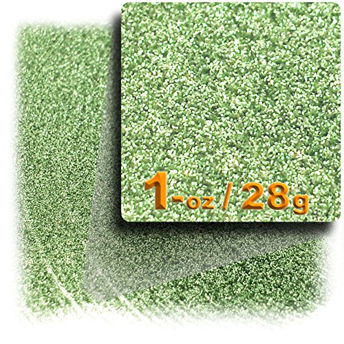 The Crafts Outlet Glitter Powder, 1-Oz/28-G, Fine 0.008In, Silver #TOP4