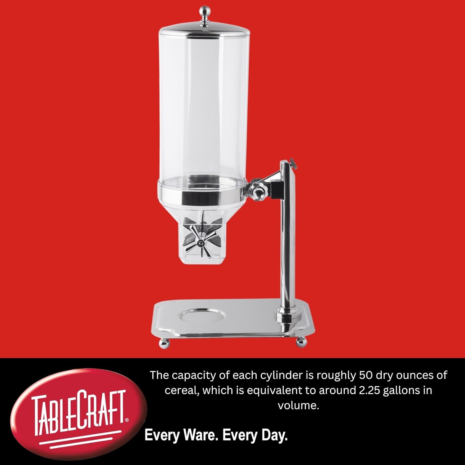 TableCraft Products 69 50 oz Cereal Dispenser
