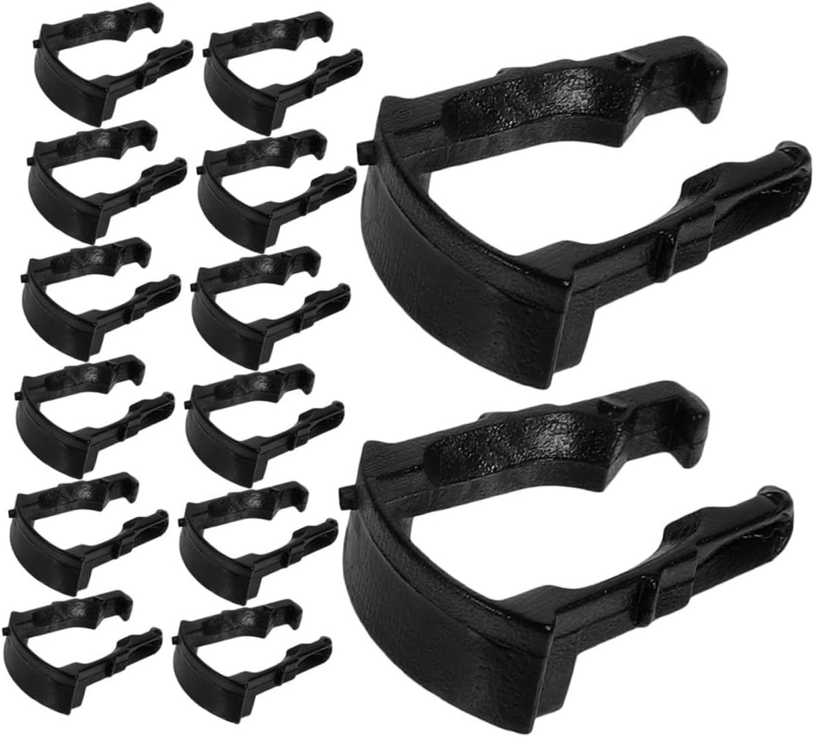 Holibanna 200pcs Fuel Line Clips Car Fuel Hose Clip u Shape Retaining Clamp for Automotive