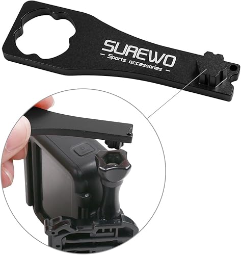 Miniatura 8 de Adaptador de montaje de rótula de rotación de 360 grados de aleación de aluminio, accesorios de extensión de pivote de montaje de brazo giratorio