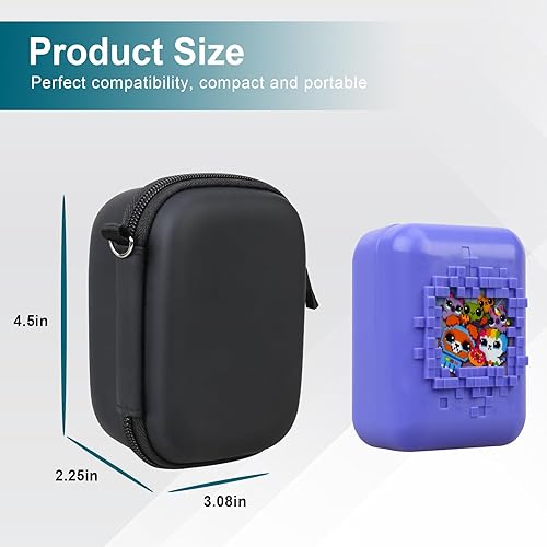Miniatura 4 de Canboc Estuche rígido de transporte para Bitzee DisneyBitzee MagicalsBitzee juguete interactivo digital para mascotas, bolsa de almacenamiento de