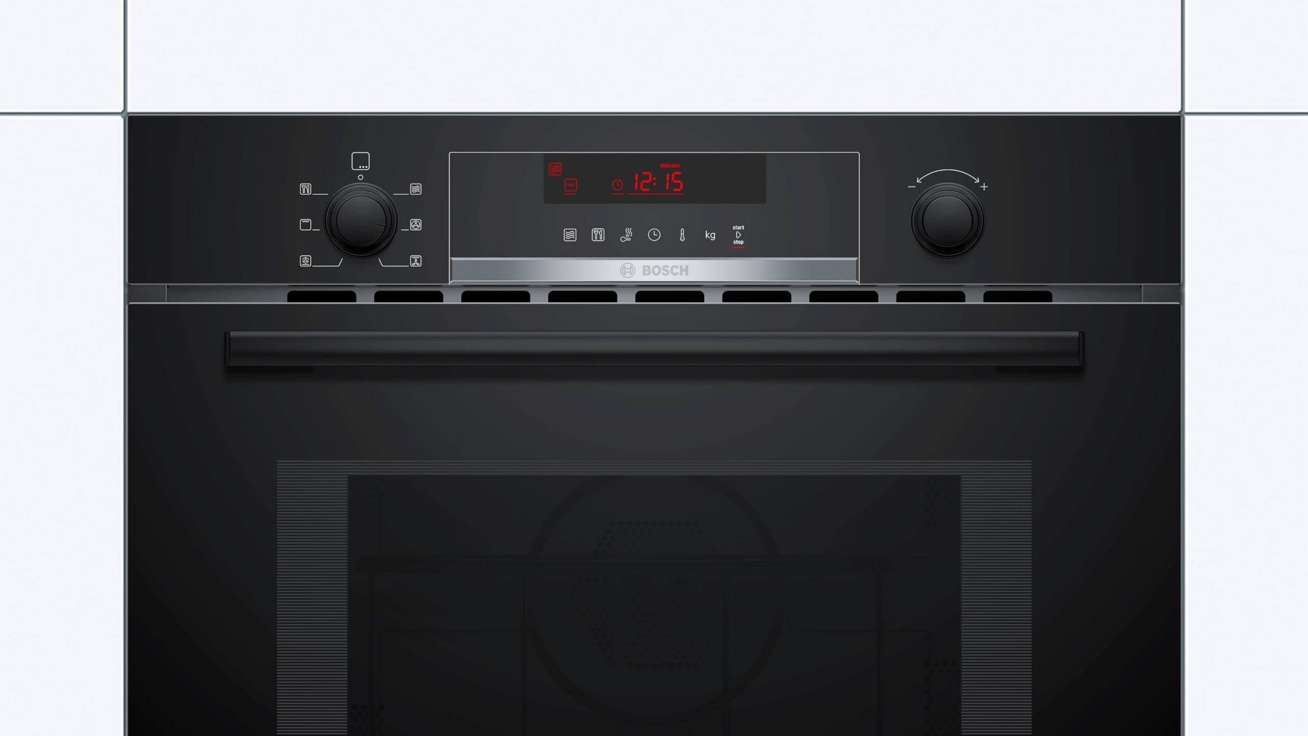 Bosch CMA583MB0, Série 4, Four micro-onde combiné, Encastrable, Noir