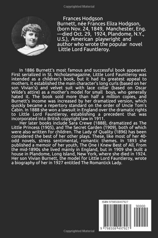 A Little Princess by FRANCES HODGSON BURNETT: Illustrated Original Classic Novel, Unabridged Classic Edition Annotated - Image 2