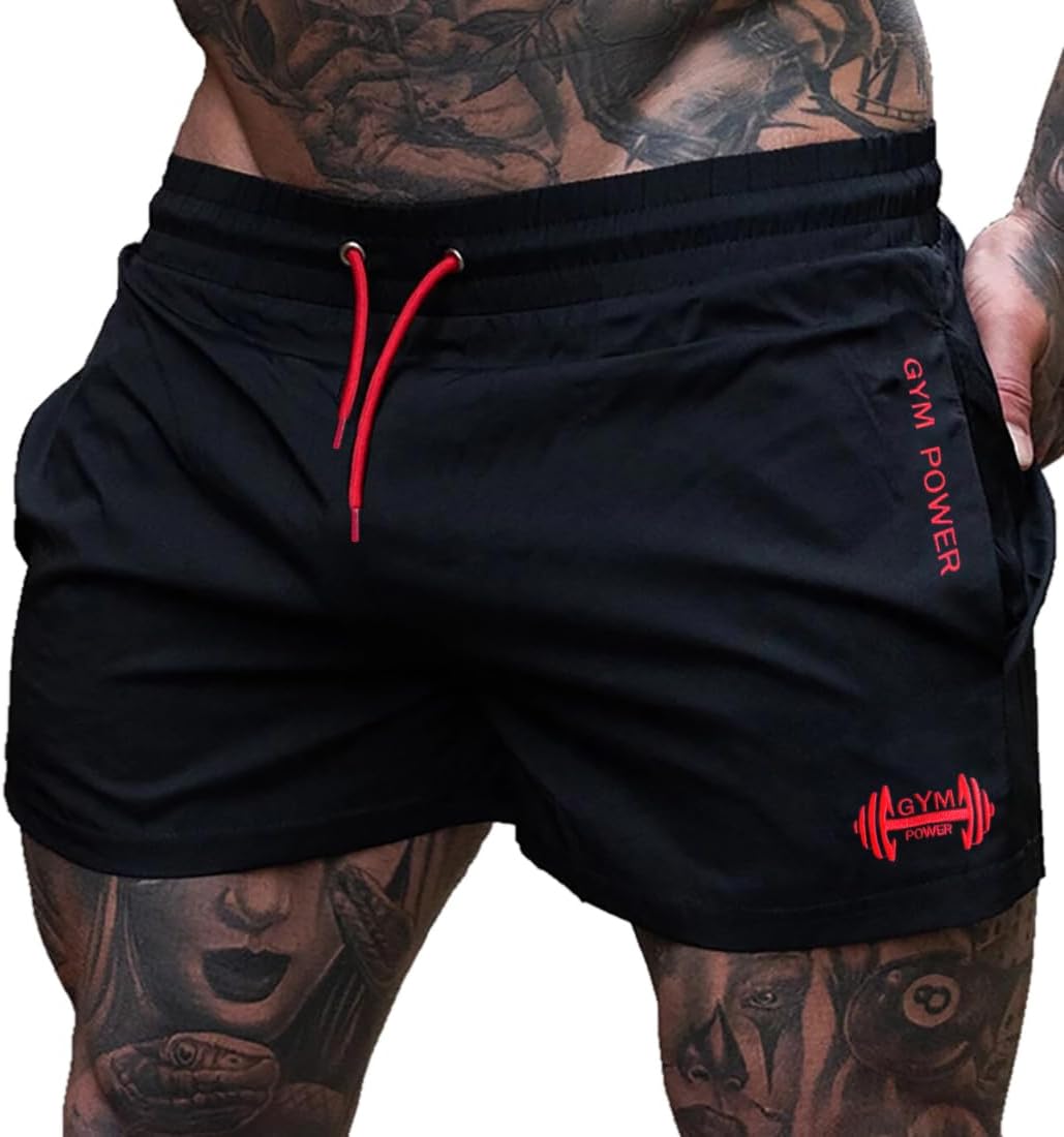 Men's 4" Running Workout Shorts with Lining