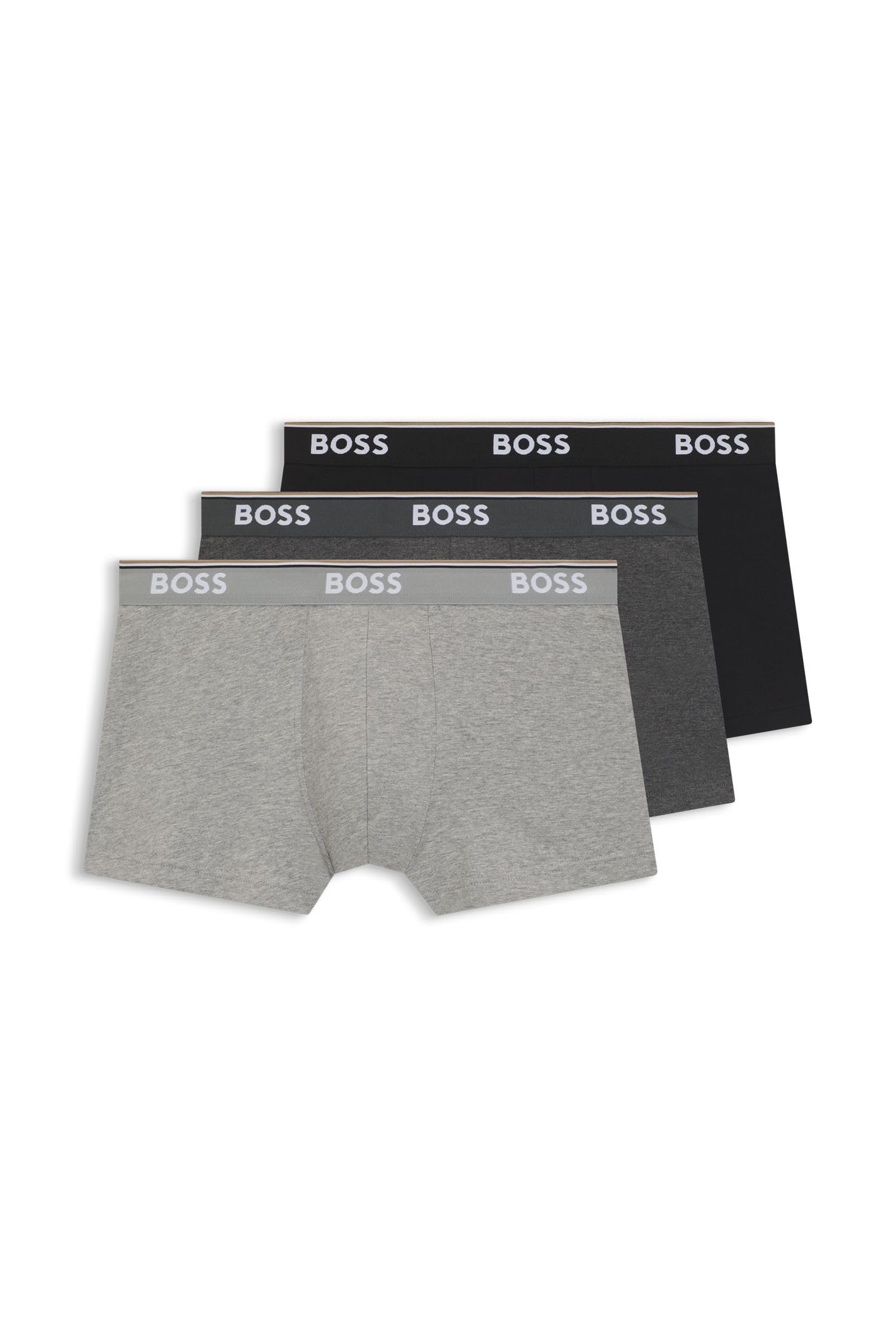 BOSSModern Boss Collection Boxer Shorts Trunk 3P Co/El,