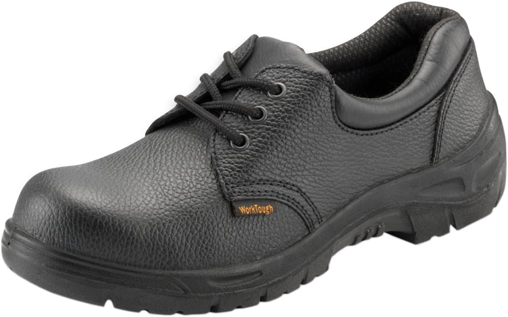 Worktough 201SM12 Size-12 Safety Shoe - Black