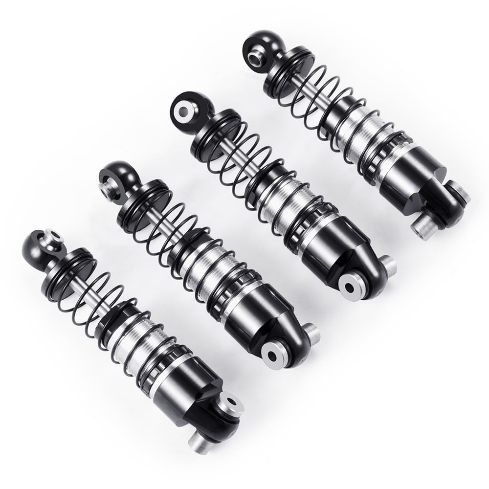 ZuoLan RC Car Shock Absorber 33 mm Oil Absorber Damper for Axial SCX24 1/24th RC Crawler Car Upgrade Parts (Black) - Image 4