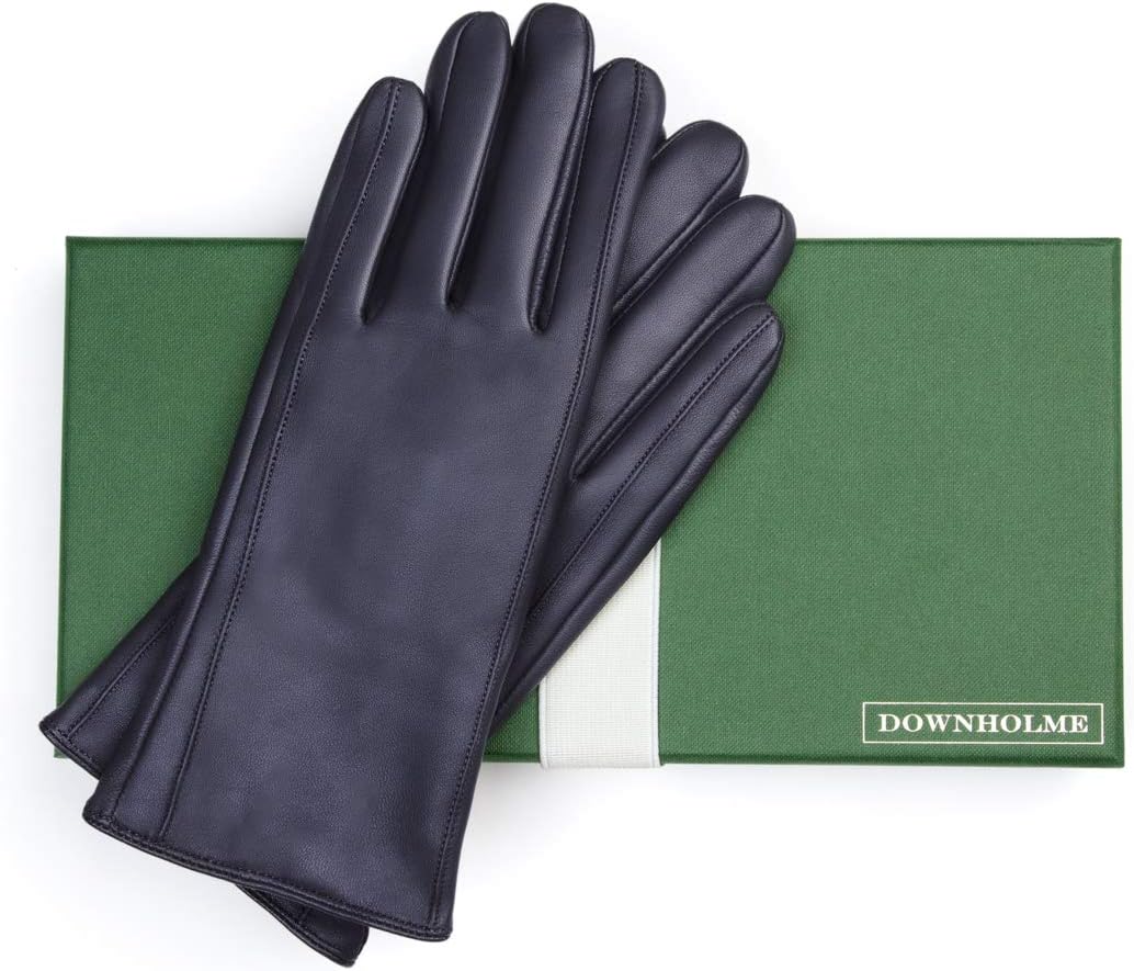 Downholme Vegan Leather Gloves for Women - Image 2