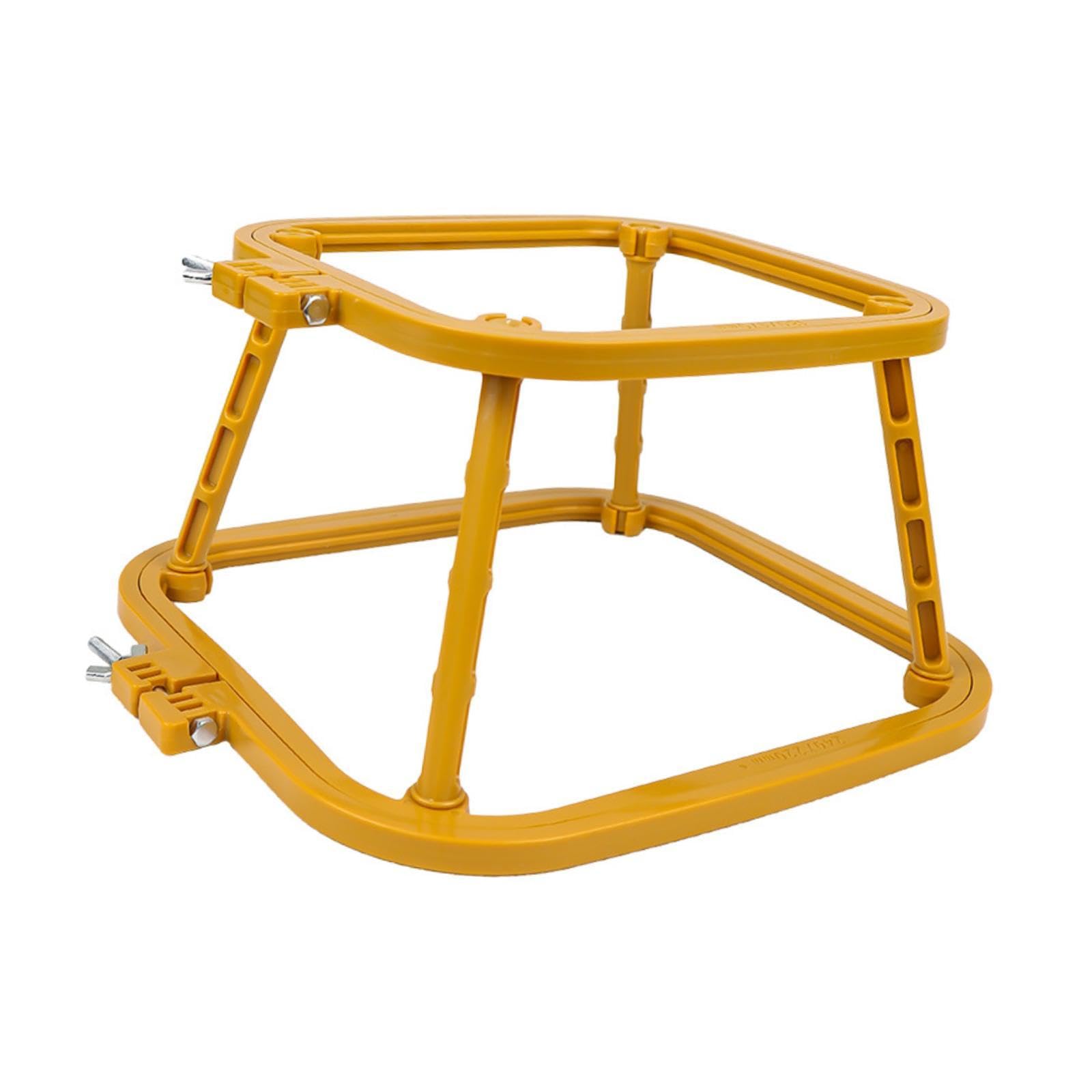 Bastidor de Bordado Multifuncional de Costura con Soporte de Mesa Ajustable Herramienta Ligera para Proyectos de Punto Manual Adecuado para Adultos