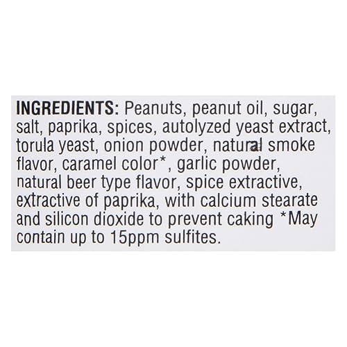 Miniatura 10 de Cackalacky Cacahuetes especiados famosamente originales, 12 onzas, cacahuetes tostados cultivados en NC, perfectos para cerveza, aperitivos de