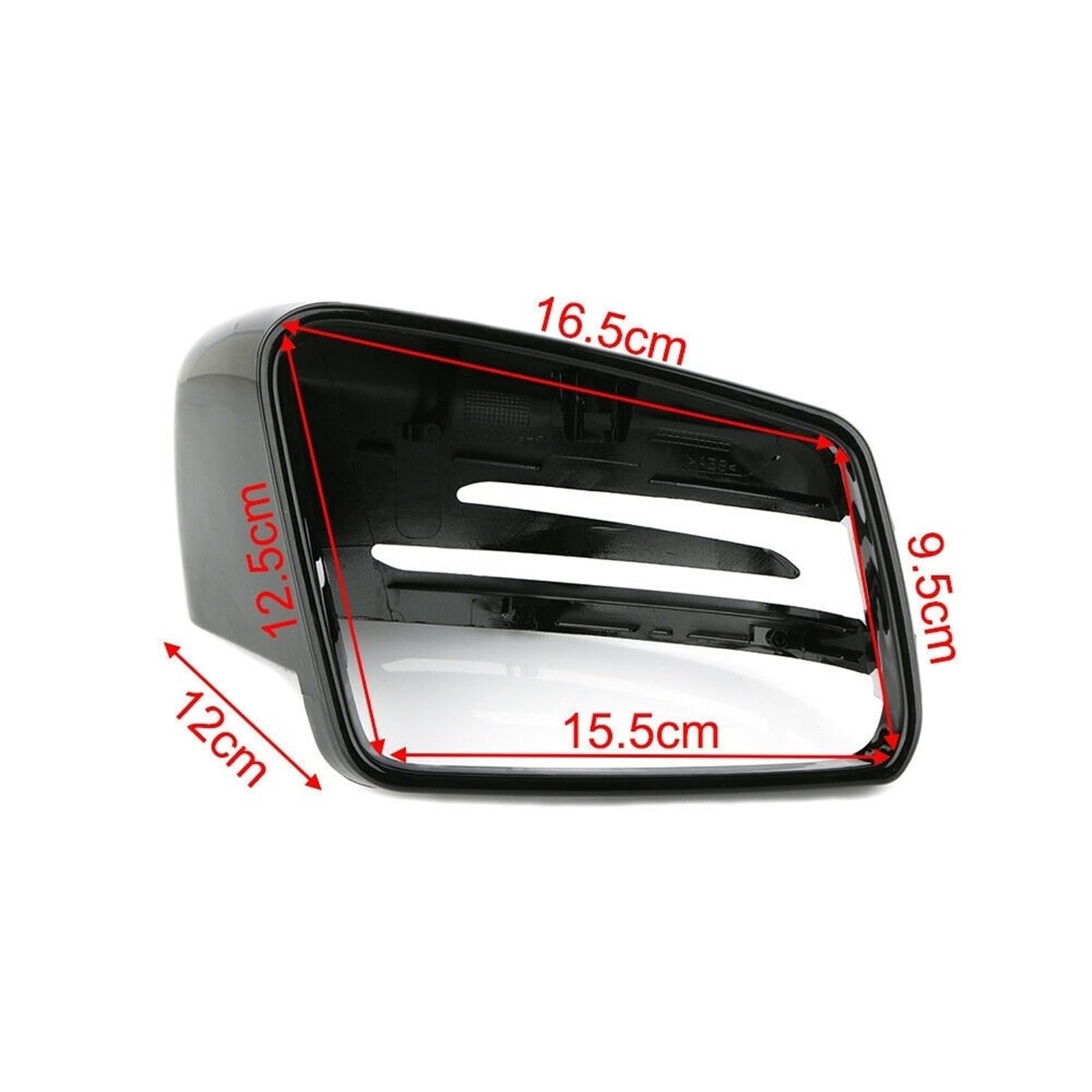 Specchietto retrovisore dell'automobile Per Mercedes Per Benz W204 C207 W212 W221 W164 C218 Accessori per auto Specchietto retrovisore Coperchio specchietto laterale Custodia(2)