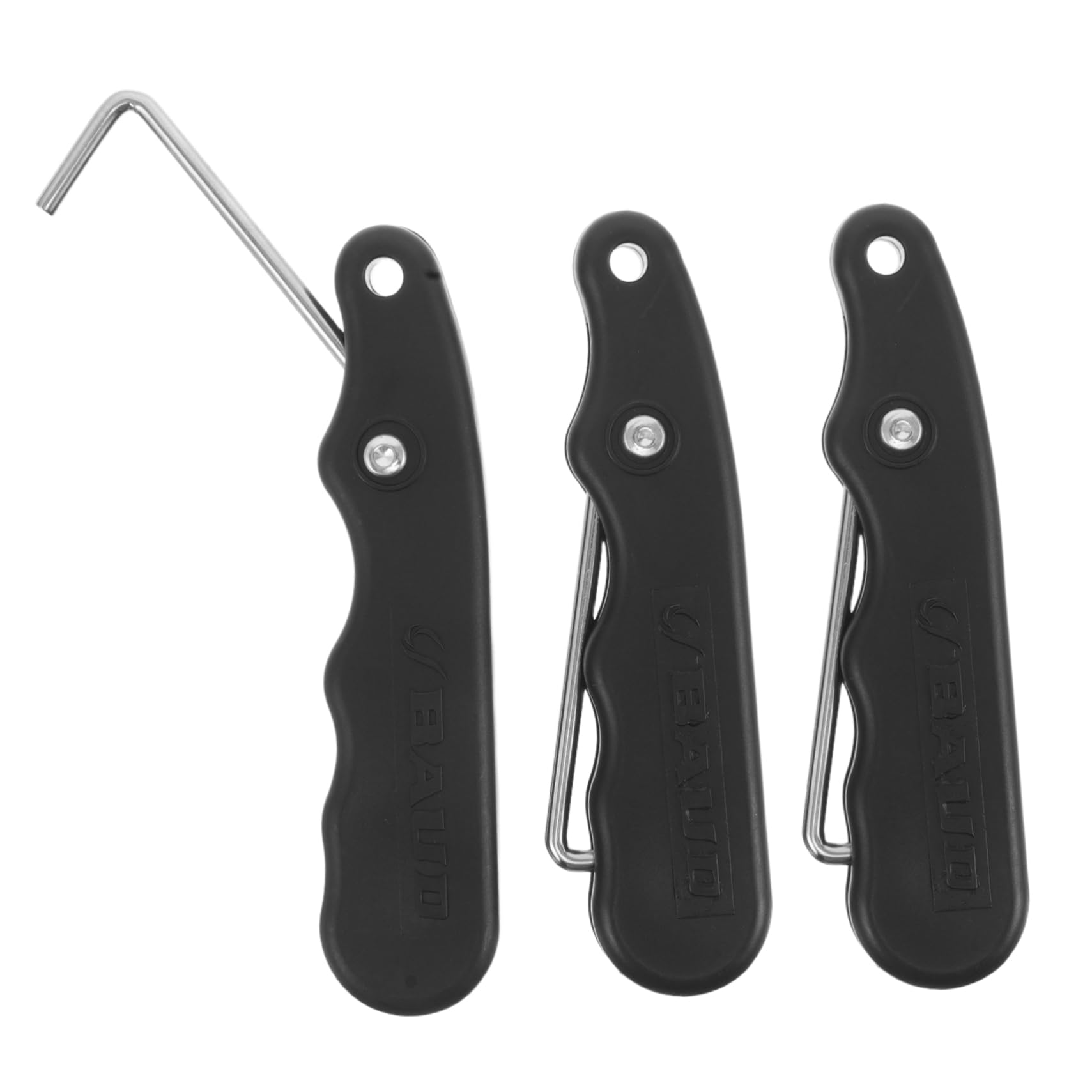 GANAZONO 3pcs Lace Tightener: Folding Shoe Laces Puller Portable Lace Puller Tool Skate Laces Tightener for Ice Skates Figure Skates Boots Shoes