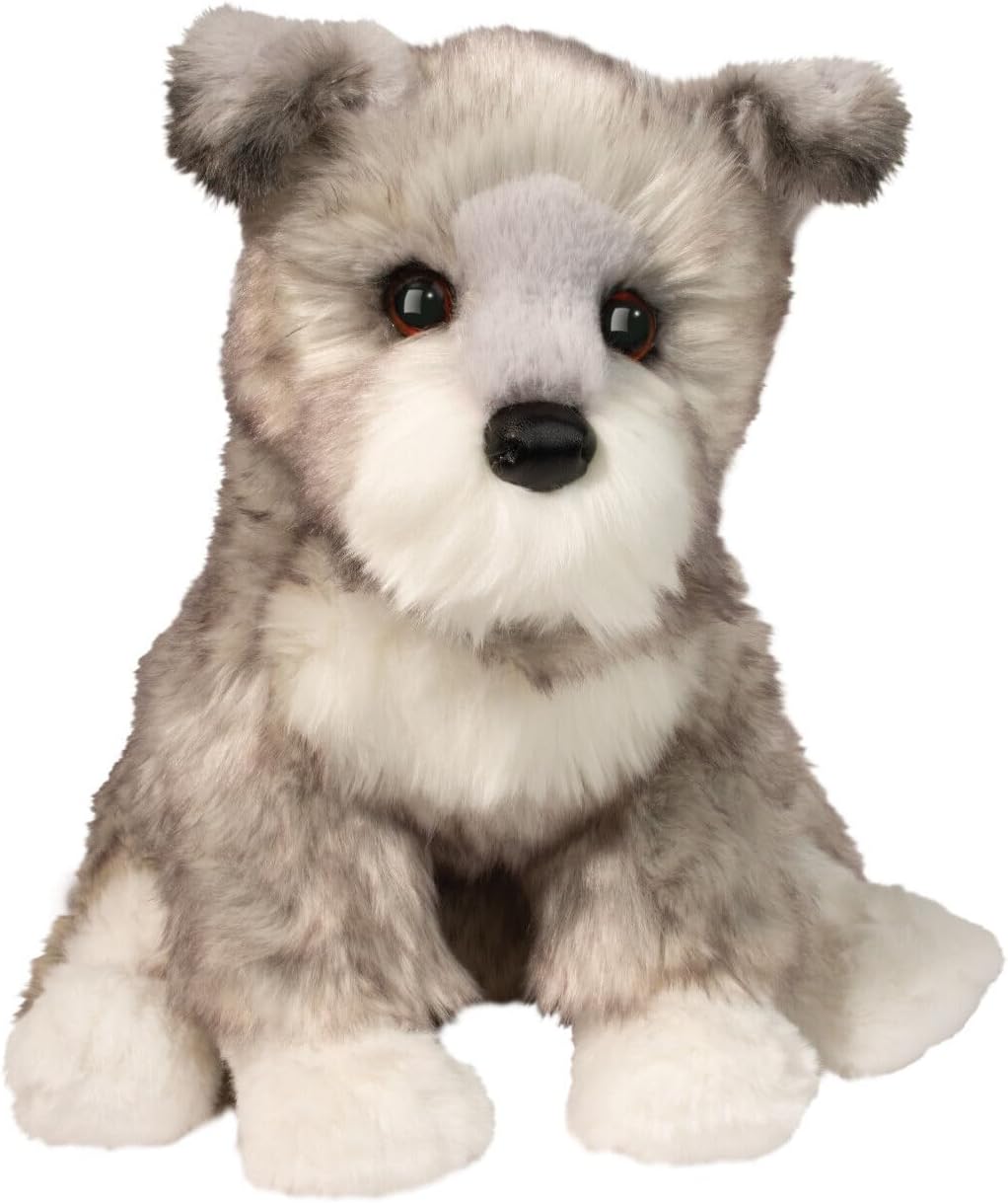 10" Schnauzer Plush Toy by Douglas