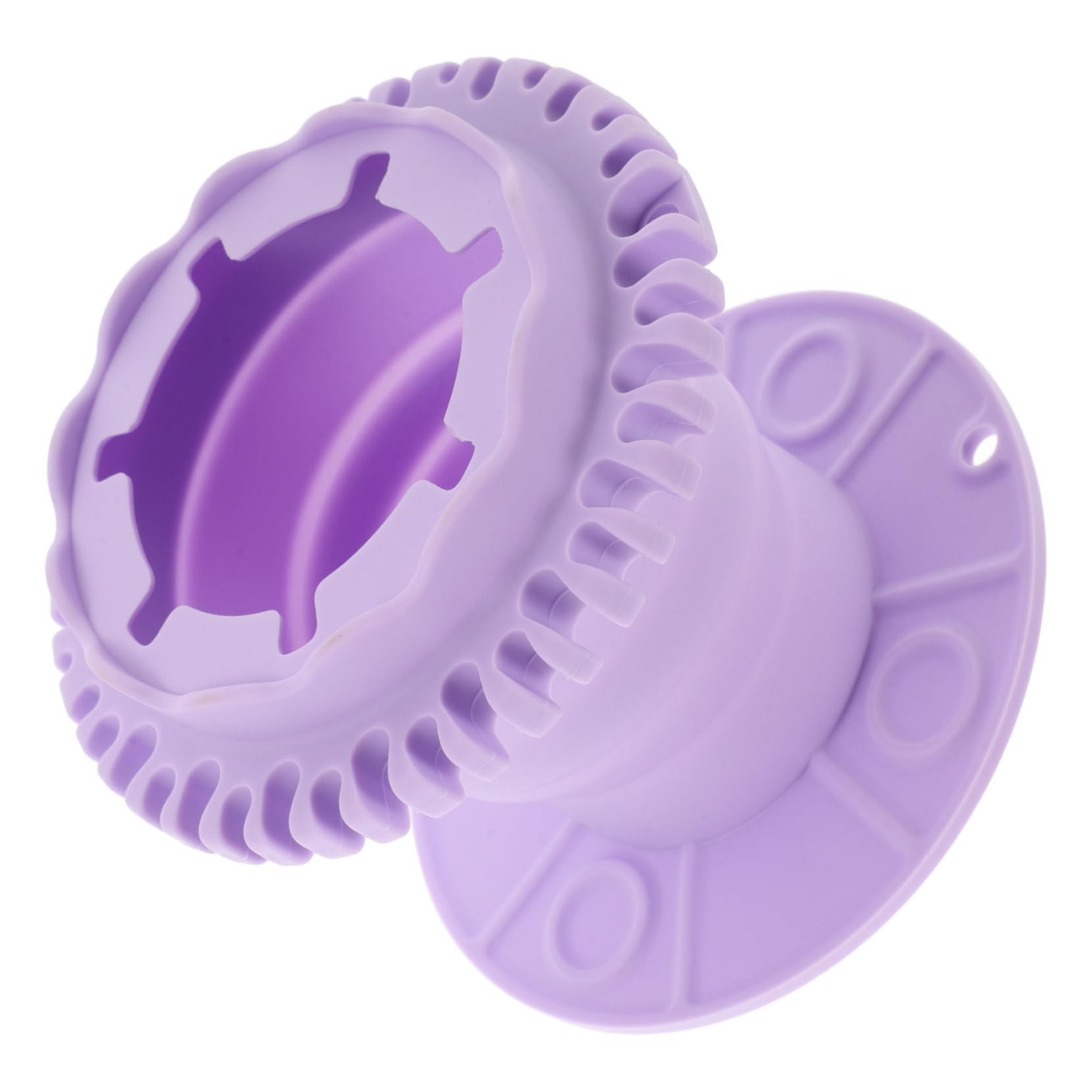 Didiseaon 3 Pz detergente per spazzole detergente per pennelli da trucco tazze di vernice portapennelli supporto per la pulizia delle spazzole tazze per la pulizia del trucco Gel di silice