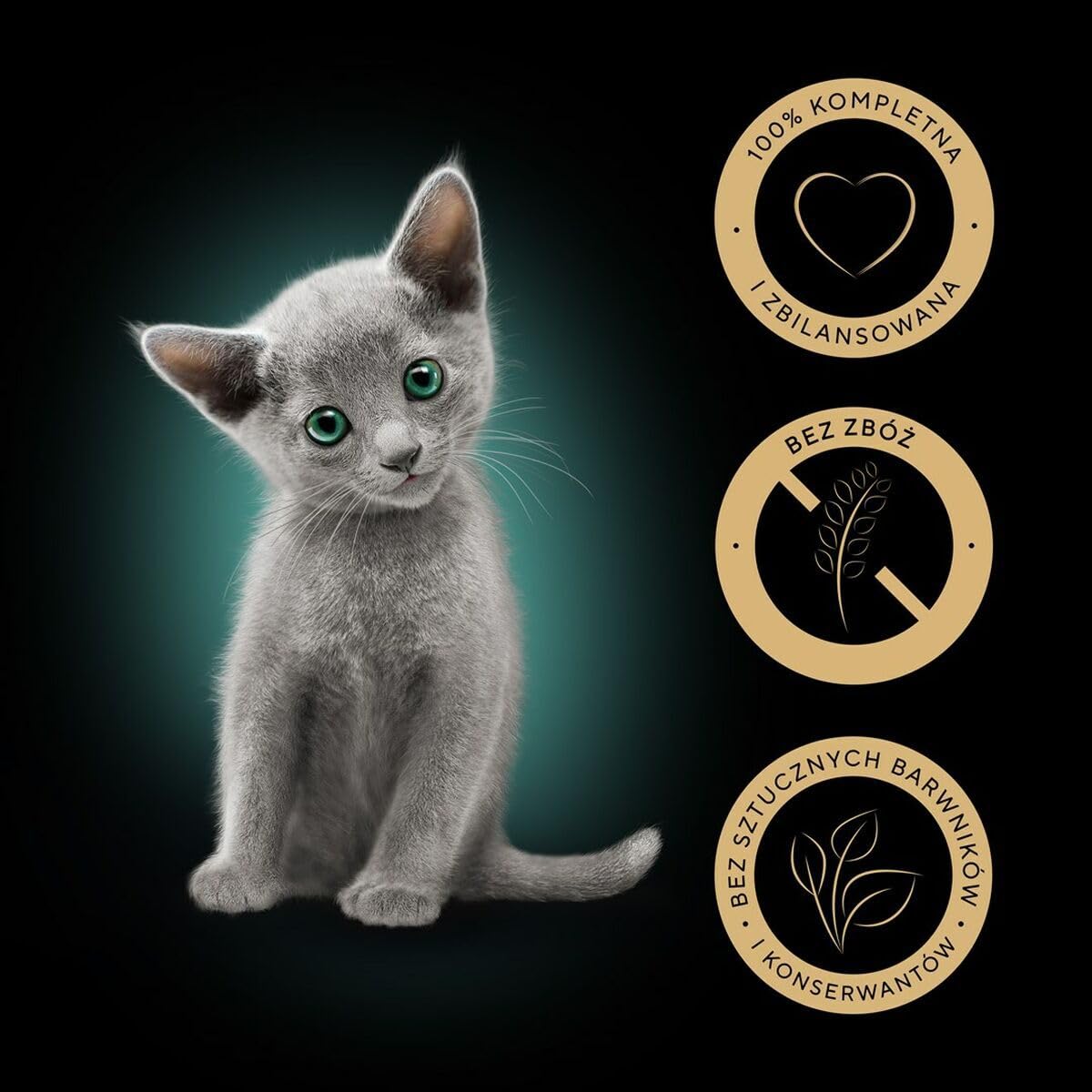 Image secondaire de Sheba Nourriture Humide pour Chatons - Saumon et Poulet en Sauce, Multipack 40 x 85 g