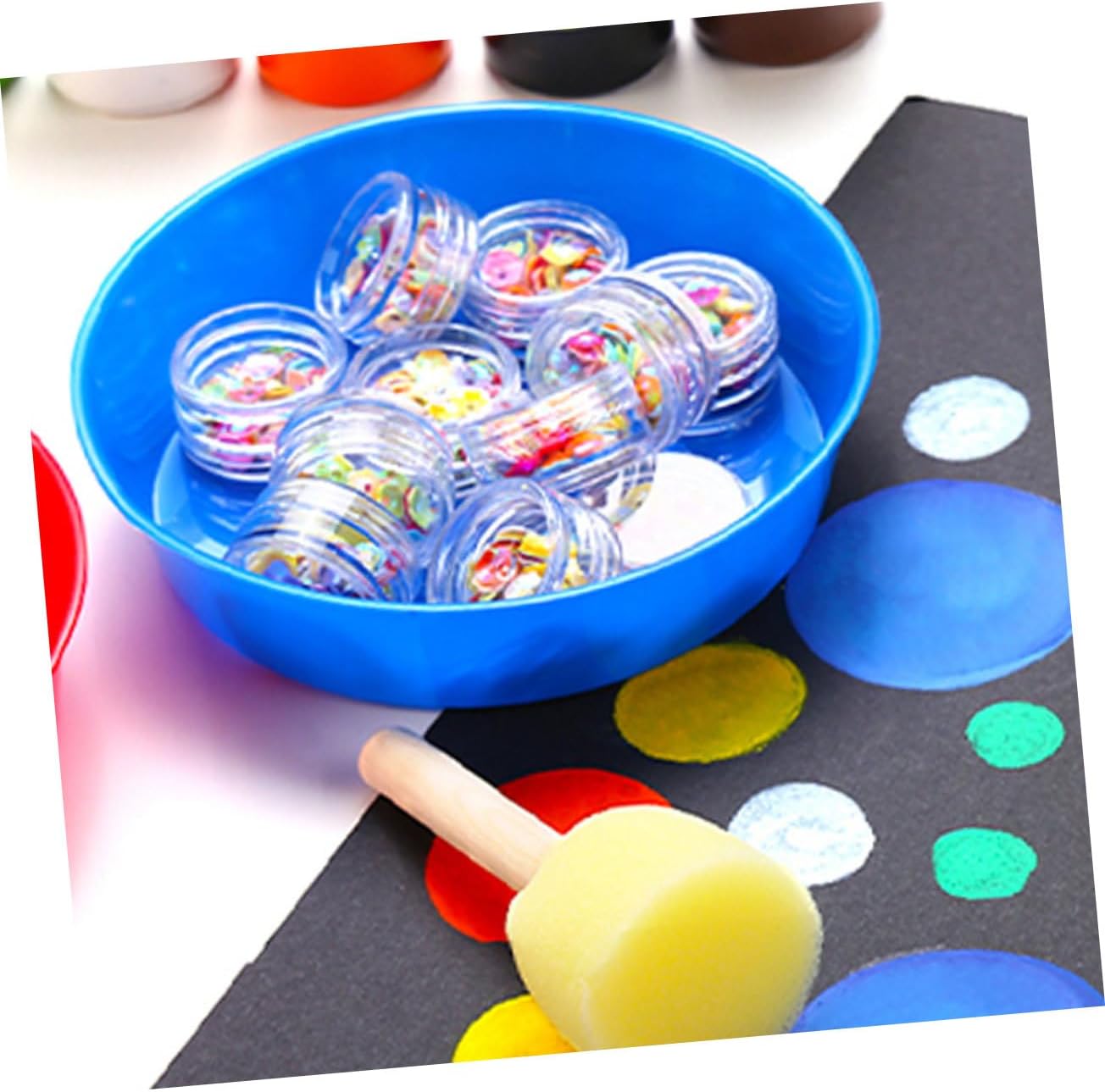 Gadpiparty 40pcs Pigment Mixing Trays for Artists Smooth Paint for Watercolor and Painting for Boys and Girls and Hobbyists
